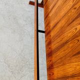 Mid-century rosewood bar and stools by Niels Erik Glasdam Jensen 1960s