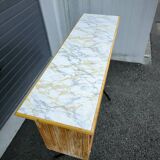 Rattan design bar