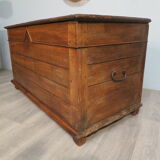 Solid oak box at the end of 19th