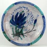 Ceramic tripod Le Brescou vintage Vallauris