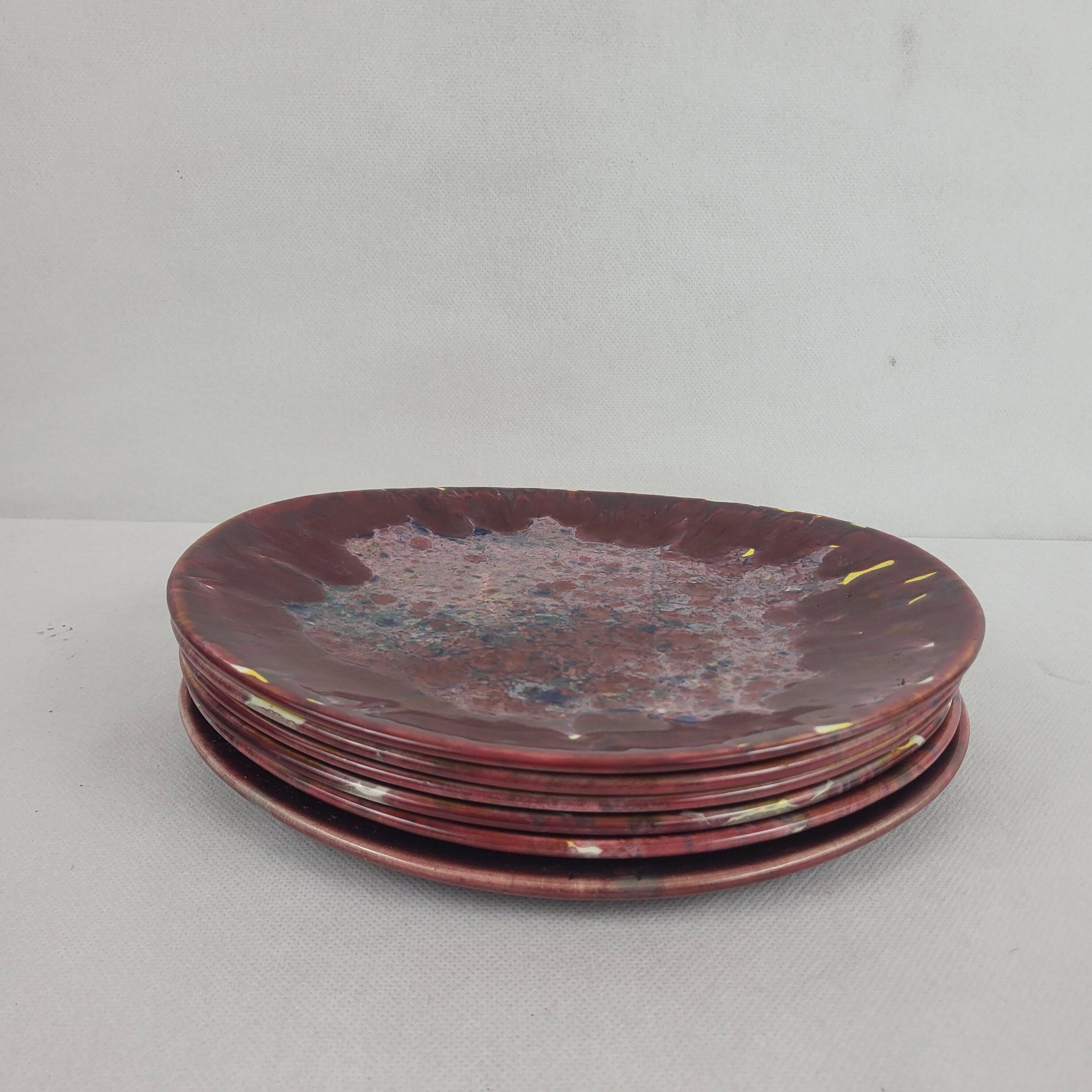 6 Morvan oval flat plates