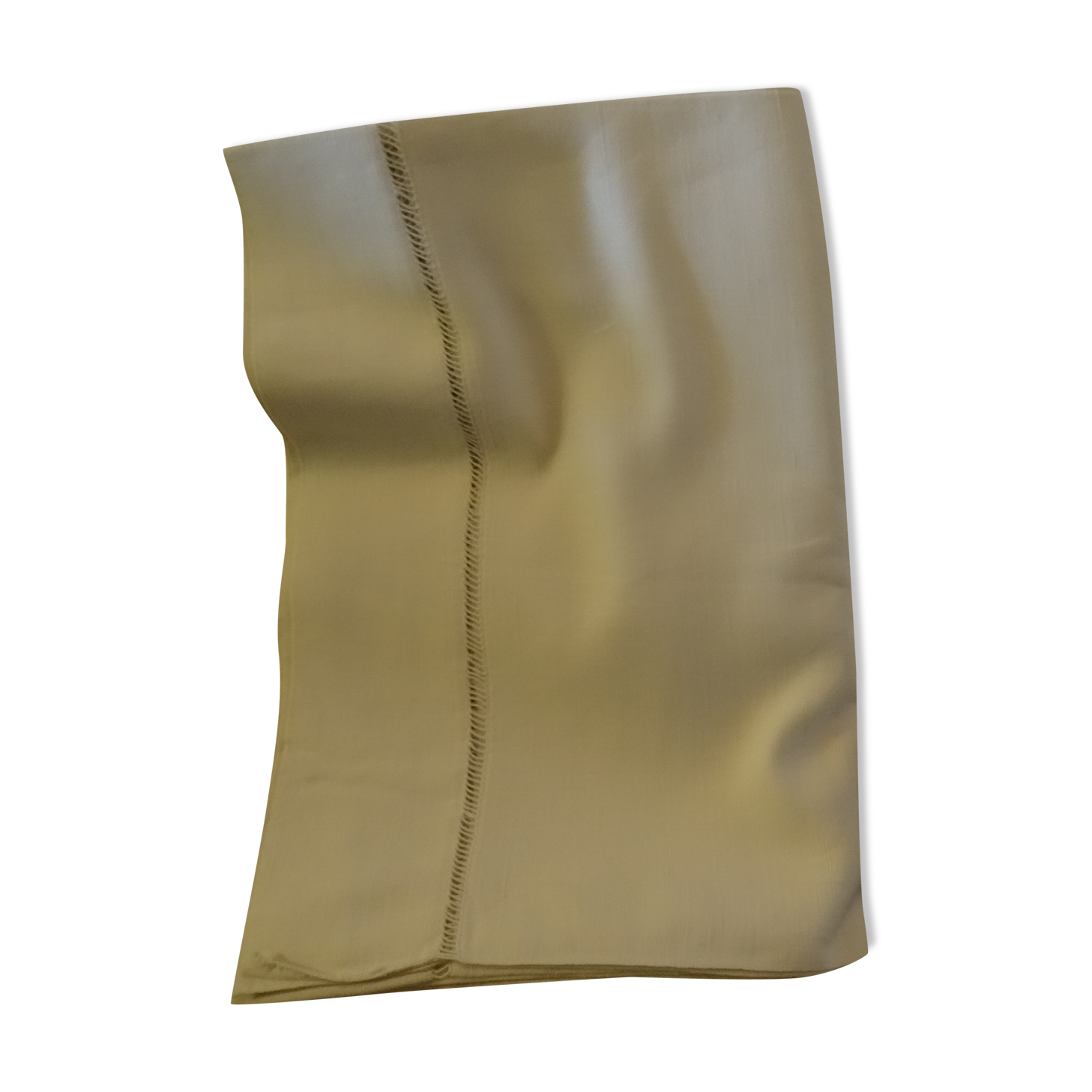Cotton sheet with embroidered days
