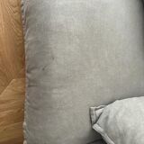 Sofa Paros 2 places Linen Gray