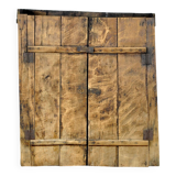 Beech wabi sabi cabinet, 1850s