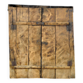 Wabi-sabi wardrobe in beech wood, 1850s