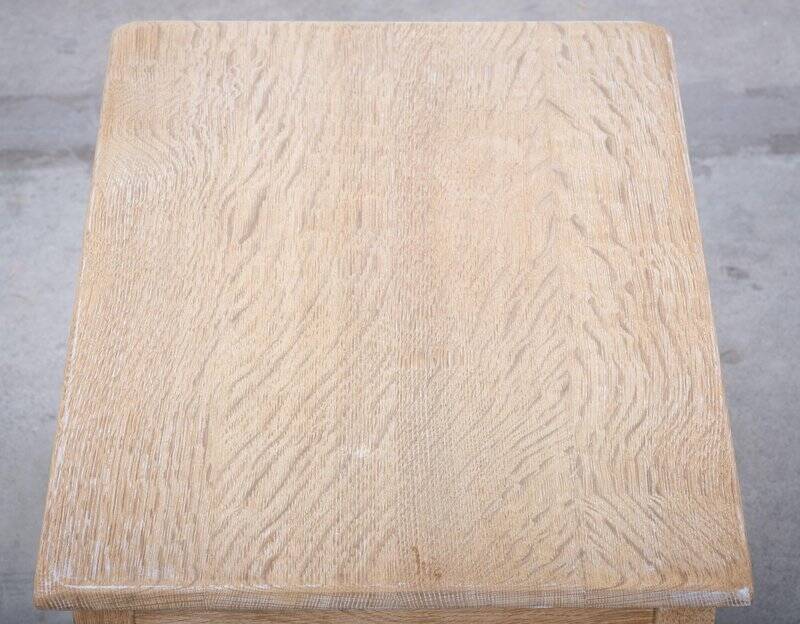 Oak Side Table by Henning Kjærnulf, Denmark, 1960s