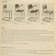 Bauhaus style Gispen Stalachrome chair 1930-1940s