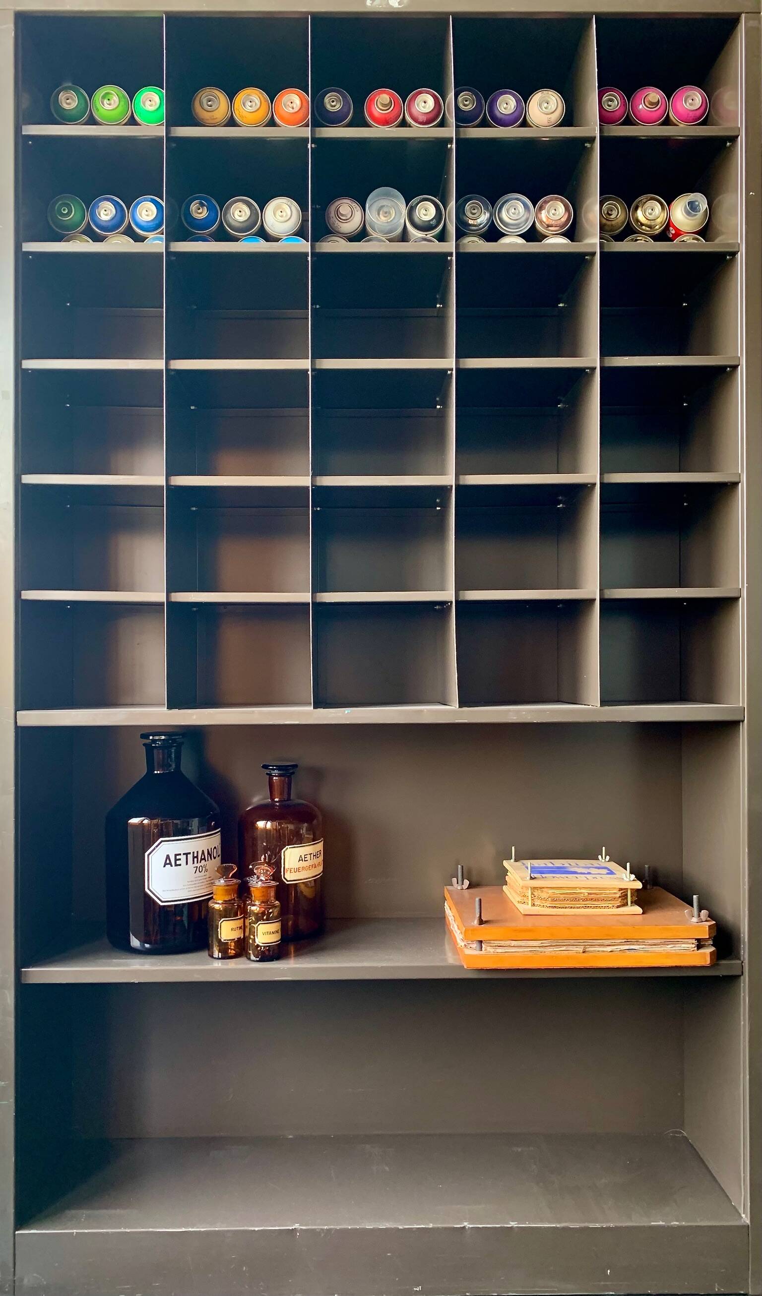 Industrial storage cabinet