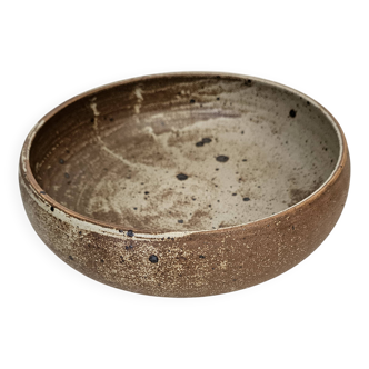 Salad bowl Ceramic stoneware dish pyrithione signed pictogram 29cm