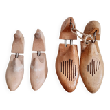 Old shoe trees set of 2 pairs