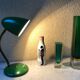 Vintage 1960s flexible desk lamp