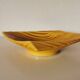 Vallauris yellow wood effect slip pocket emptier