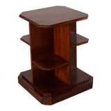 French Art Deco Side Table in Wood, circa 1920