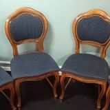 4 Louis Philippe clover chairs