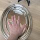 Silver-plated serving dish from the Hôtel des Anglais in Le Touquet