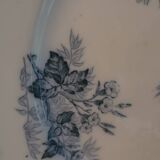 Assiette plate Sarreguemines 1930
