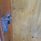 Louis XV low chest of drawers in solid cherry wood