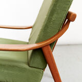 Arne Hovmand Olsen Teak Easy Chair MK 119 for Mogens Kold
