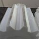 antique pair of Skyscraper ceiling lights, globe glass table lamp