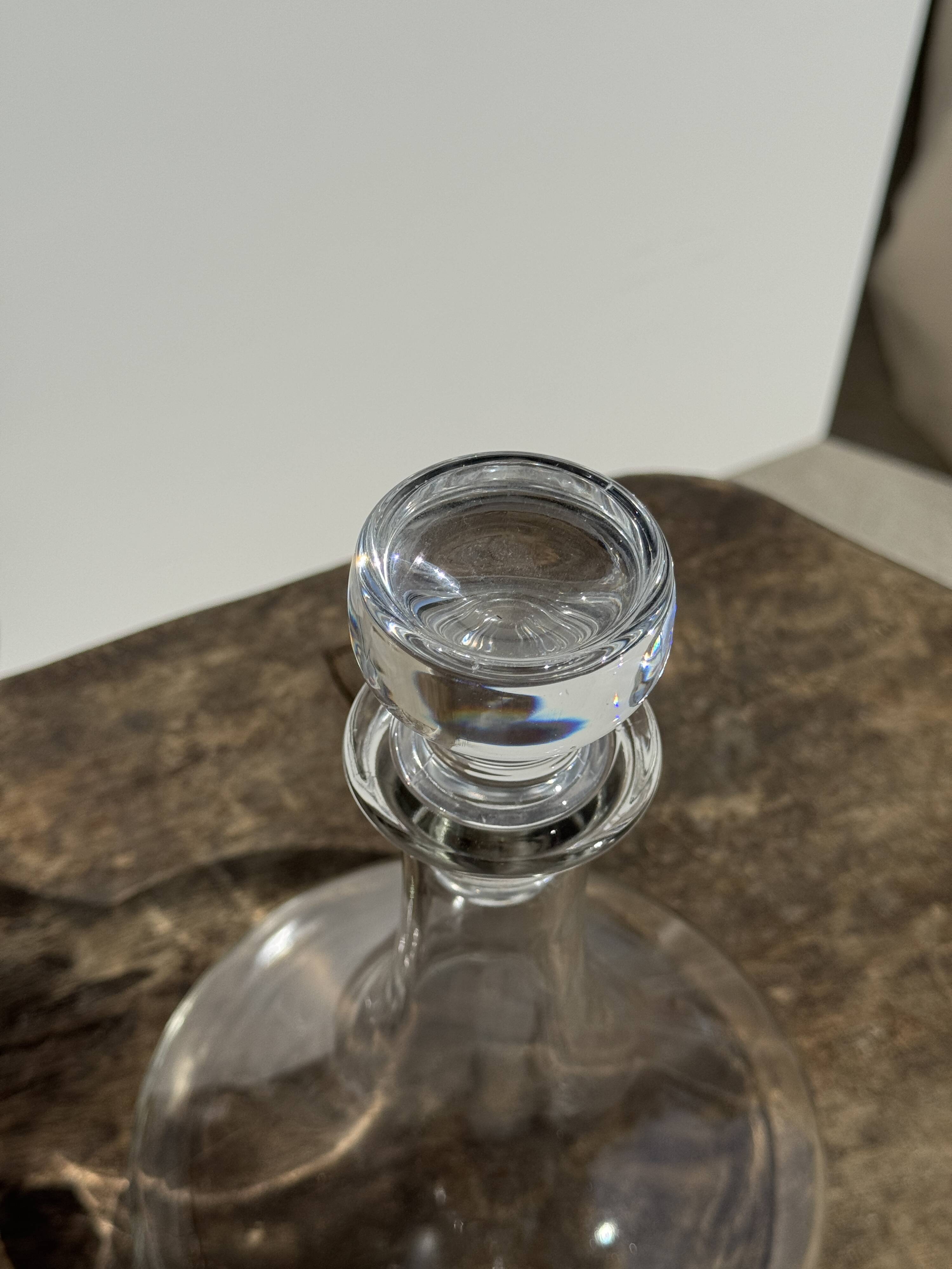 Carafe à décanter vintage à bouchon plat H24