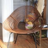 Fauteuil en rotin Rohé Noordwolde