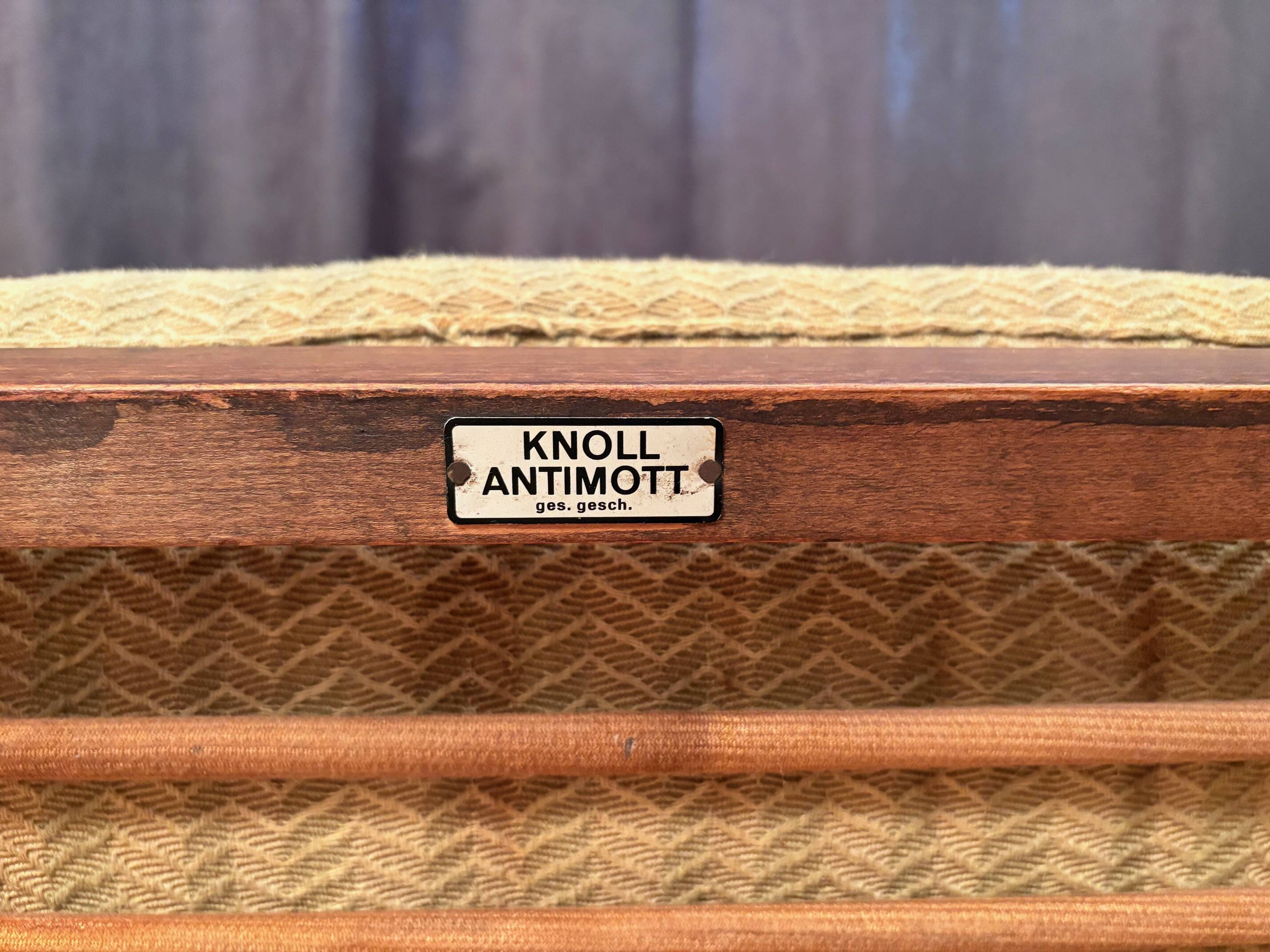 Armchair designed by Wilhelm Knoll, Knoll Antimott, Germany, 1950s