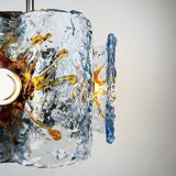 Mid-century Murano glass chandelier attributed to Toni Zuccheri for Mazzega, Italy, 1970s.