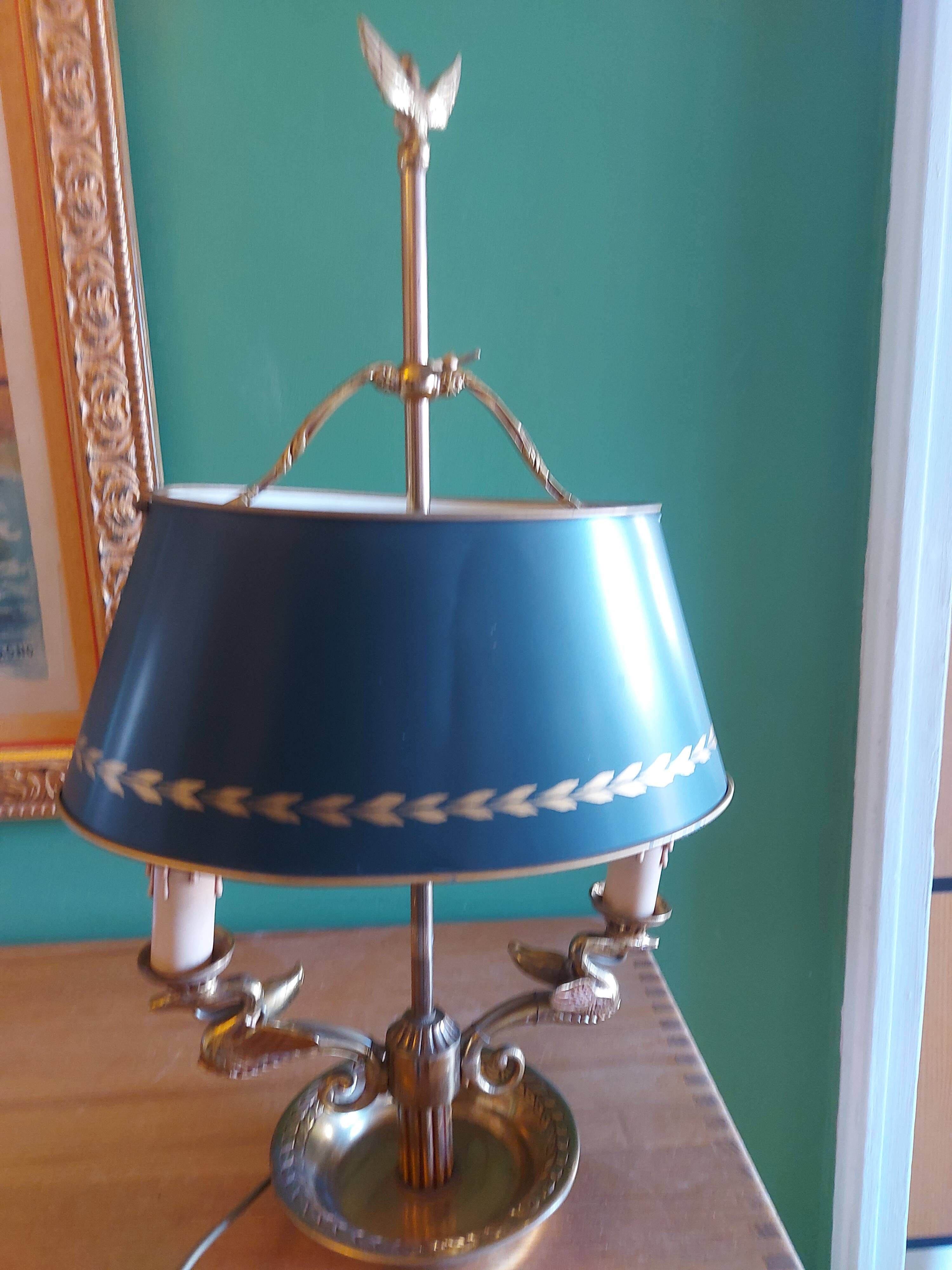 BOUILLOTTE LAMP IN BRONZE, SIGN DECOR