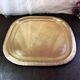 Large gilded copper serving tray early 20th century