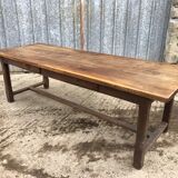 Antique solid oak farm table