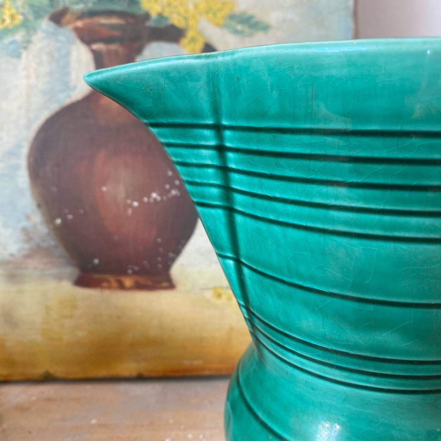 Old Digoin jug from the 1950s.