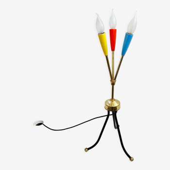 Table Lamp in Sputnik Style, Germany, 1960s