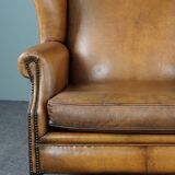 Sheepskin armchair