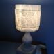 Lampe à poser en albâtre