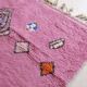 Pink Moroccan Rug - 295 x 207 cm