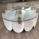 Coffee table + side table designed by Alessandro Busana