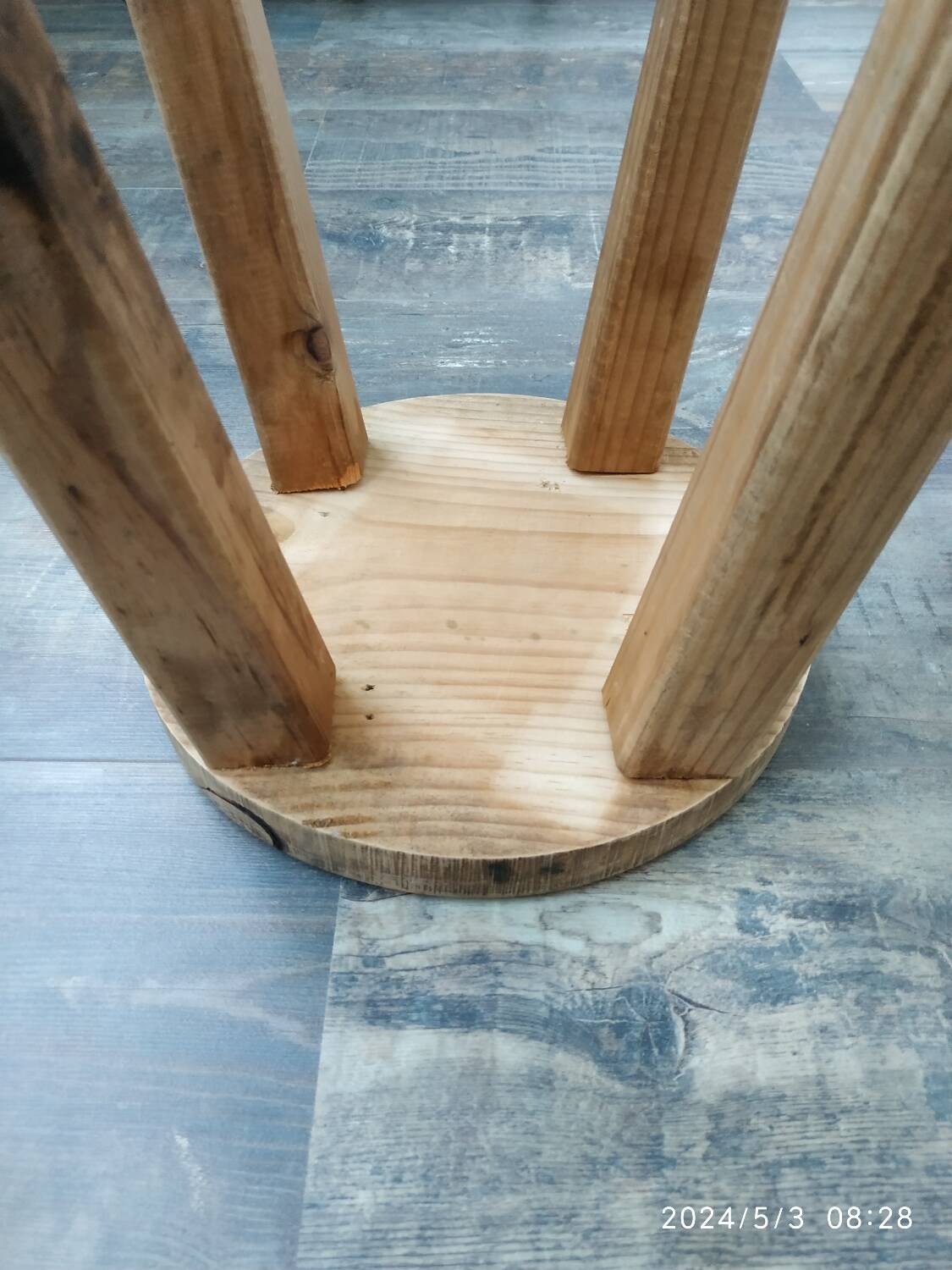 Wooden stool