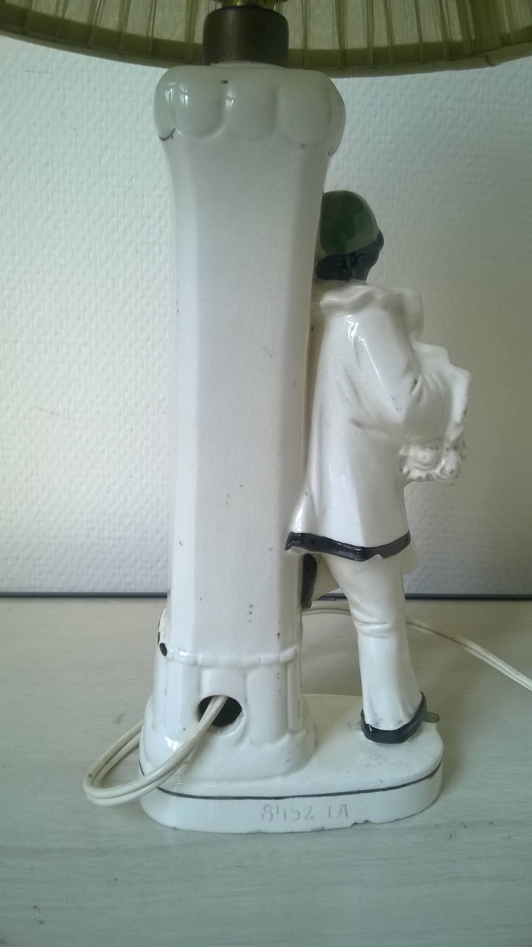 Vintage ceramic table lamp