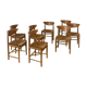 Ensemble de 8 chaises modèle 316 de Peter Hvidt & Orla Mølgaard Nielsen pour Søborg Mobler