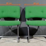 Pair of Chairs, attributed to Steelcase Strafor – 1970