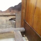 Louis philippe bed in walnut