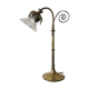 Brass flower lamp