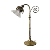 Brass flower lamp