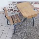School desk with chair