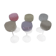 6 verres à vin de couleur
