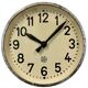 Industrial factory wall clock from Chronotechna, 1950s