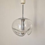 Midcentury Pendant "Wave" by Koch and Lowy for Peill & Putzler, 1960s