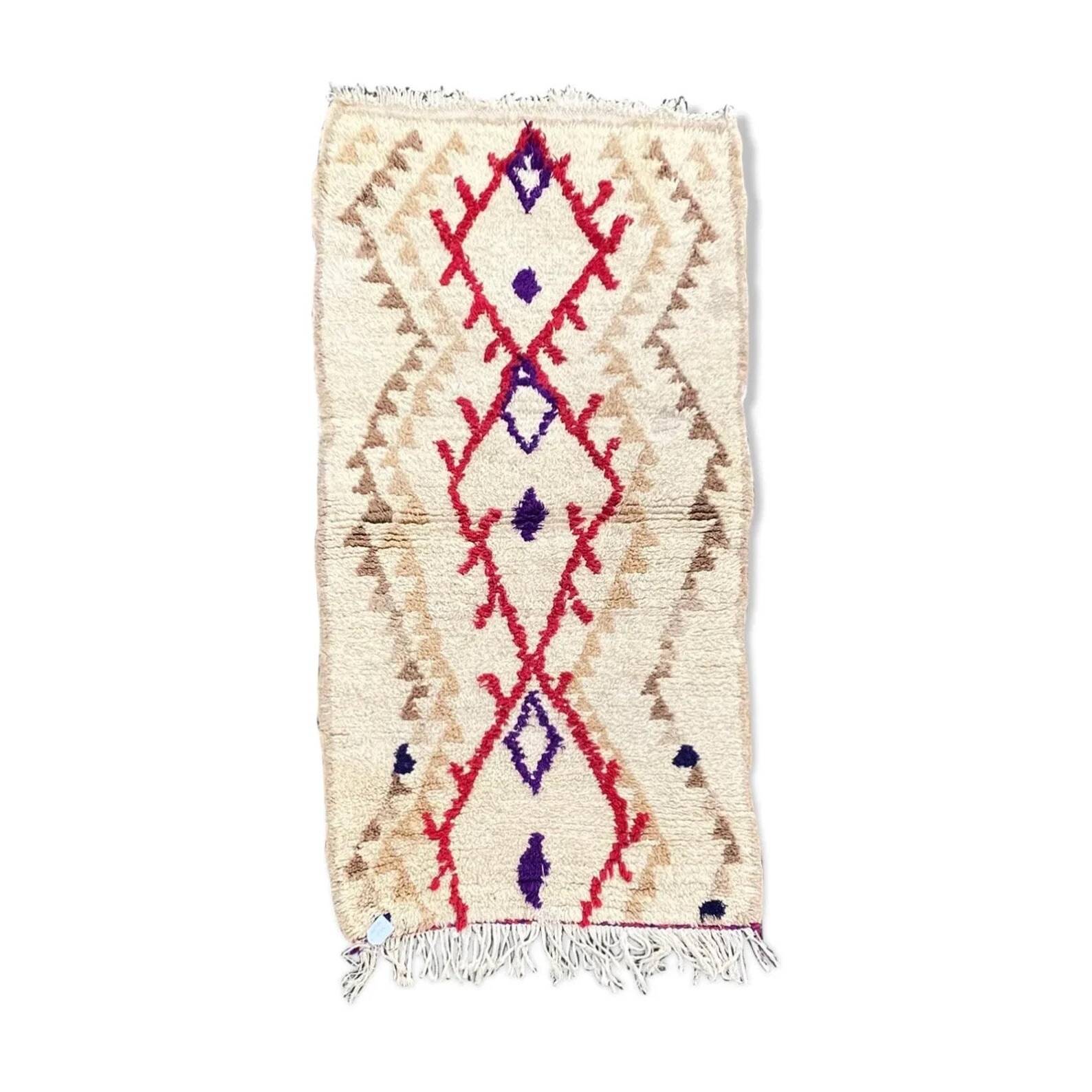 Berber carpet beni ouarain