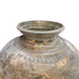 Indian jar in gilded copper