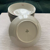 12 vintage Bareuther deep plates